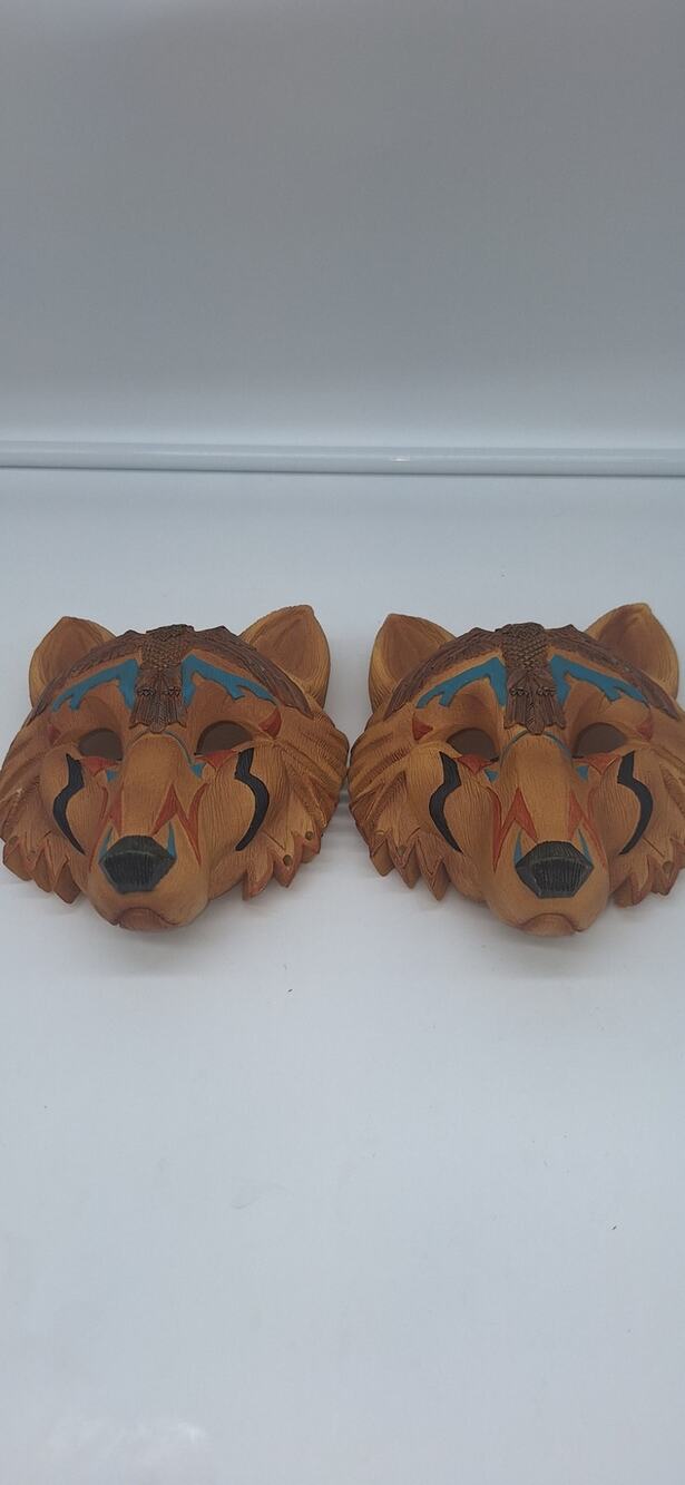 Hampton Collection "Sacred Spirits" Totem Ceremonial Masks